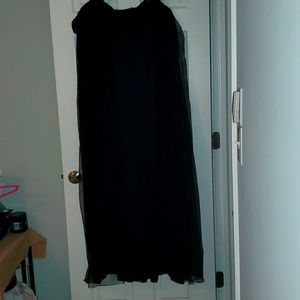 Witch costume sheer black with polyster lining .. very stylish!!!